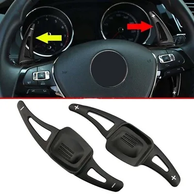 Steering Wheel Paddle Shifter Extension For VW Golf MK8 Tiguan Touareg T-Cross • $20.01