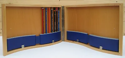 £24.99 • Buy Empty Pencil Wooden Box / Storage Case. Holds 60 Pencils - !!See Description!!