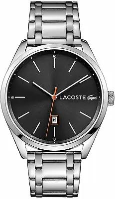 BRAND NEW Designer Lacoste Men's 2010959 Stainless Steel Bracelet Watch RRP £225 • £47.47