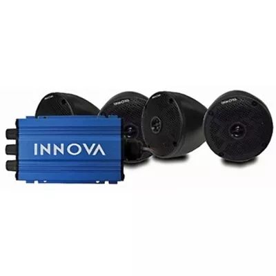 Innova Bluetooth 4-Channel Mini Amp With Four Speakers For Golf Cart • $322.95