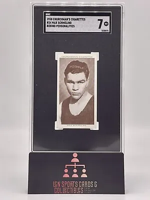 1938 Churchman's Cigarettes Boxing Personalities Max Schmeling #34 SGC 7 NM • $69