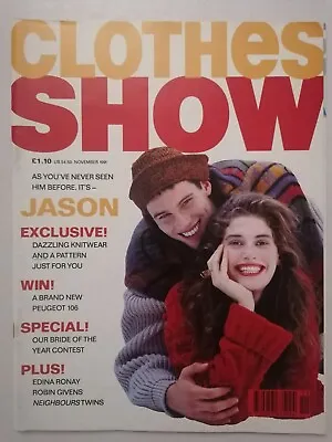 Clothes Show Magazine Nov 1991 Jason Donovan Edina Ronay Robin Givens Neighbours • £8.04
