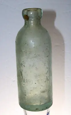 Charleston Sc Henry Wohlken  Hutchinson Soda Bottle • $44.99