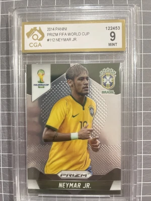 $69.99 • Buy Neymar Jr Prizm Rookie Card Graded 9