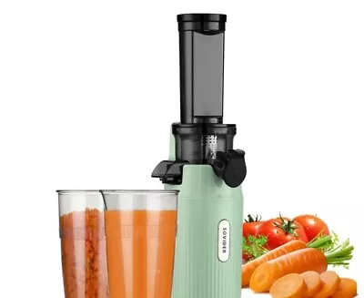 Sovider Mini Compact Cold Press Juicer Machine For Vegetable And Fruit Green Col • $73.94