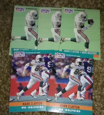 Mark Clayton 21 Card Lot Miami Dolphins • $4.95