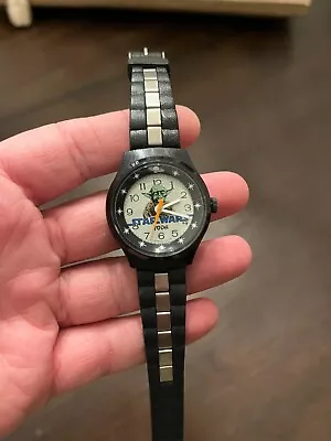 VINTAGE 1981 STAR WARS ESB Empire Strikes Back YODA Bradley Watch Needs Work • $84.68