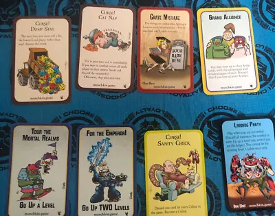 Munchkin Promo Card Lot As Pictured Zombies Star Munchkin Cat Nap • $50