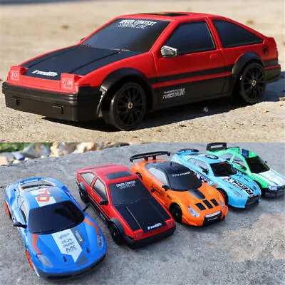 1:24 High-speed Drift 4wd Racing Rc Radio Remote Control Race Car Kids Boy Toy • $36.95