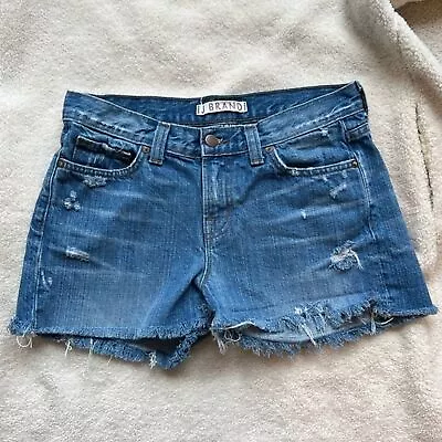 J Brand 26 Cutoff Libra Distressed Jean Shorts • $9.99