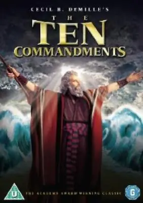 The Ten Commandments DVD (2013) Charlton Heston DeMille (DIR) Cert U 2 Discs • £6.44