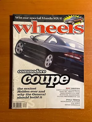 Wheels Magazine - December 1998 - Holden Commodore Coupe - BMW M5 • $14.90