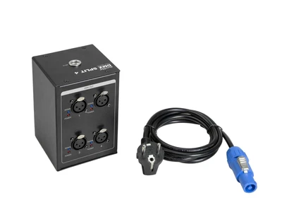 £116 • Buy EUROLITE DMX Split 4 Mini DMX Splitter XLR, Pro DJ Cable Accessories