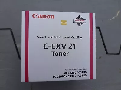 Genuine Canon C-EXV 21 Magenta Toner For IR C2380 C2880 C3080 C3380 C3580 Sealed • £13.99