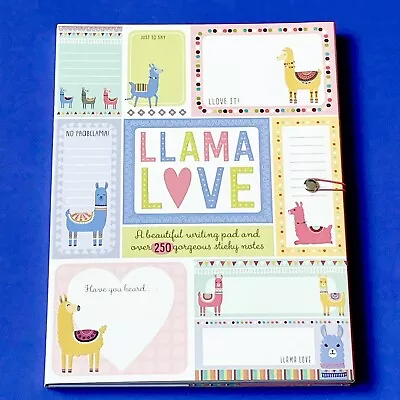 Cute Llama Writing Paper & Sticky Note Set - Letter - Gift - Stationery • $14.99