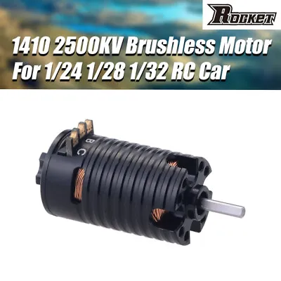 Rocket 1410 Mini 2500KV Brushless Motor For Kyosho  Mini-Z 1/24 1/28 1/32 RC Car • $23.01