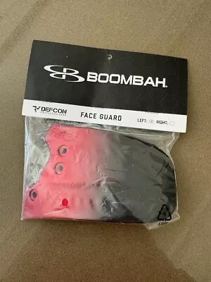Boombah DEFCON Batting Helmet Flap Matte Fade Black/Metallic Red • $7