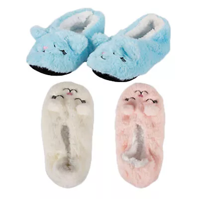 Women's Winter Slippers Cute Plush Bunny Slippers Soft Plush Furry Warm Slippers • $21.99