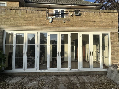 £265 • Buy Exterior External UPVC Double Glazed French/Patio Doors In Frame With Cill