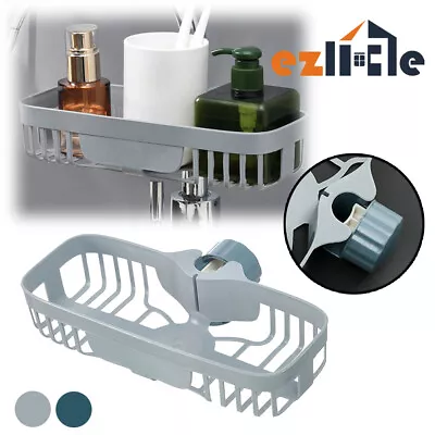 $12.99 • Buy Drain Kitchen Storage Holder Organizer Sink Basket Soap Stand Sponges Caddy