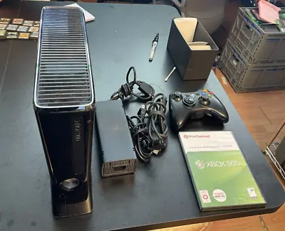 M1 Official Microsoft Xbox 360 S Slim Black Console Tested 320GB COD MW Bundle • $99.88