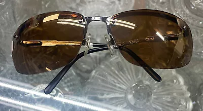 Harley Davidson Motorcycle Glasses HD700 Gunmetal Frame Brown Mirror Lens • $14.99