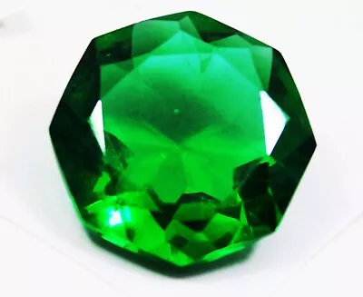 Natural Translucent 23.70 Ct Mozambique Octagon Green Tourmaline Loose Gemstone • $19.99