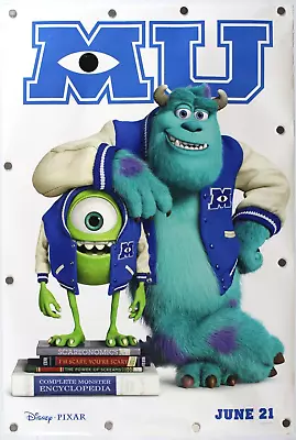 Monsters University 2013 Double Sided Original Movie Poster 27  X 40  • $29.95