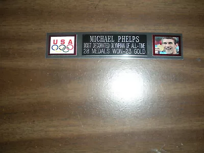 Michael Phelps Nameplate For Signed Photo/poster • $7.95