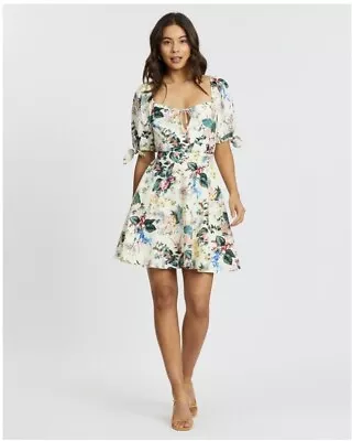 Tigerlily Kalani Short Dress Fit & Flare Floral Garden Size 14 RRP$229 AS NEW  • $65.99