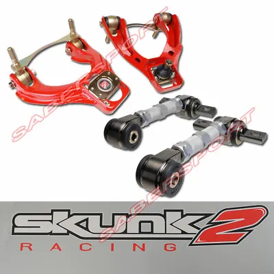 Skunk2 Pro Plus Front + Pro Rear Camber Kit For 92-95 Civic And 94-01 Integra • $399.98