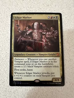 MTG Edgar Markov Commander 2017 036/309 Foil Mythic • $45