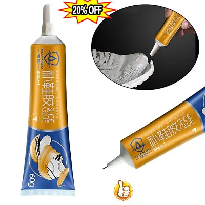 Contact Cement Glue Adhesive Rubber Leather Fabrics Patch Sole Heel Shoe Repair • £2.99