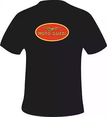 Moto Guzzi Retro  Style Motorcycle Printed T Shirt In 6 Sizes • £15.49