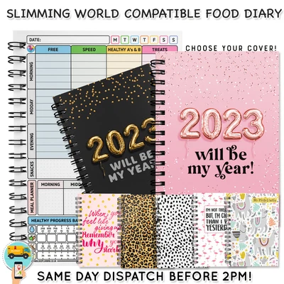 £7.45 • Buy A5 Food Diary, Slimming World Compatible,tracker, Journal,log, Weight Loss, Diet
