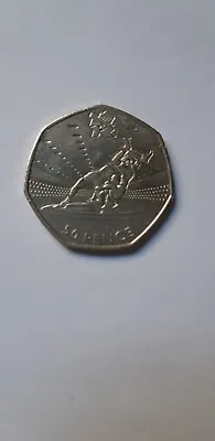 Olympic 50p 2011 Wrestling Coin Rare Highly Collectable  • £35