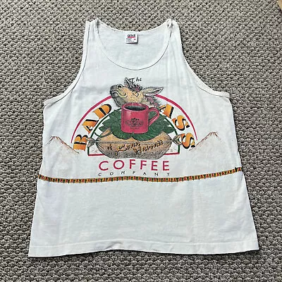 Vintage Kona Coffee T-shirt Adult Medium Sleeveless NSFW Tank Top Tee Hawaii • $12.97