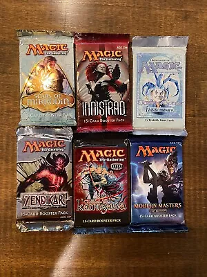 Magic The Gathering MTG SEALED Booster Pack - Choose Your Expansion! • $22.99