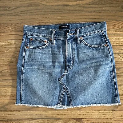 J.Crew Jeans Mini Skirt 26 Petite • $15