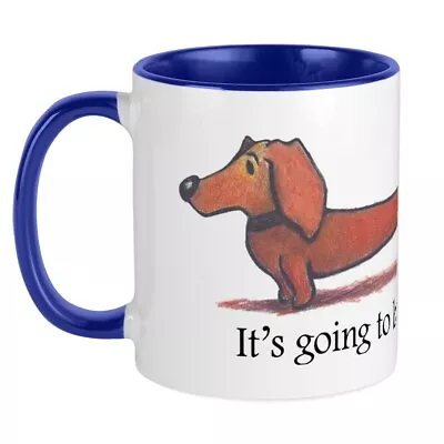 CafePress Long Day Dachshund Mug 11 Oz Ceramic Mug (1186004531) • $17.99