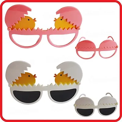 Funny Hatching Egg Eggs Chick Chicken-glasses Sunglasses-easter-costume-dress Up • $9.64