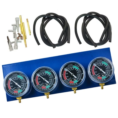 $45.07 • Buy 4 Cylinder Motorcycle Carburetor Fuel Vacuum Synchronizer Tool With Hose Gauge