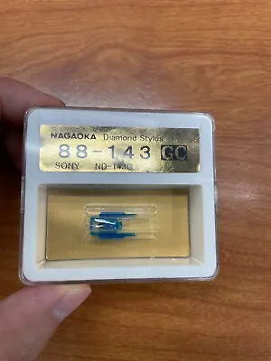 NAGAOKA Diamond Stylus GC88-143 For Sony ND-143G Official New  GC 88-143 • $47.98