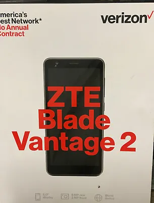 $32.99 • Buy ⚡️Verizon Prepaid ZTE Blade Vantage 2 - 16GB  5  🆕Open Box -Sim Not Included ⚠️