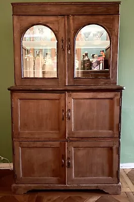£595 • Buy Antique Wooden Bar/ Cocktail/drinks Cabinet Dresser Cupboard