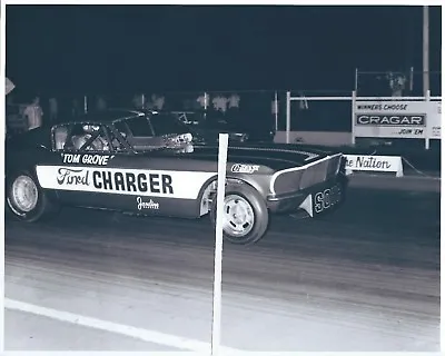 1960s Drag Racing-TOM GROVE's '68 427 SOHC Mustang  Ford CHARGER Vs  Jungle Jim  • $4.28