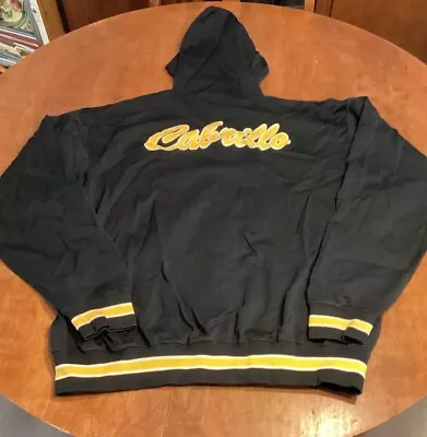 Vintage Cabrillo High School? Hoodie Jacket Size XL Russell Athletics • $5