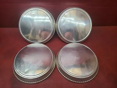 1970-1980 Ford Mercury Poverty Dog Dish 9.5  Wheel Cover Hubcaps SET OF 4 • $112.50