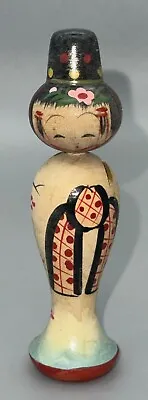 Vintage Bobble Head Mini Kokeshi Doll Rare 3.5” Tall X 1” Wide • $24