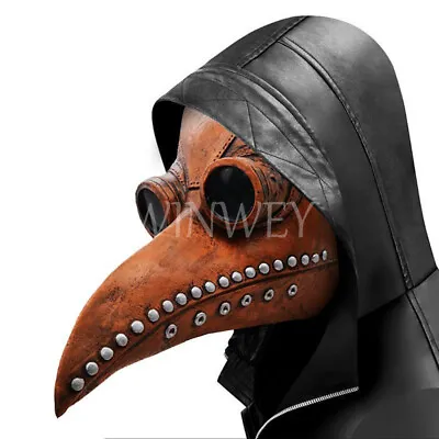 £8.99 • Buy Crow Bird Long Nose Steampunk Halloween Horror Costume Props UK